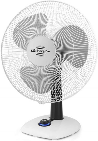 PAS DE MARQUE Orbegozo TF 0123 Ventilateur de table-&oslash; 23 cm Blanc/Noir