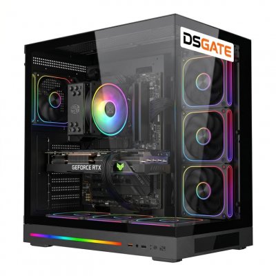 DSGATE Ordinateur Gamer  Premium AMD Ryzen 7 5700X 16 Go RAM 1 To SSD Blanc
