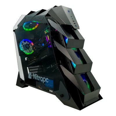 NITROPC Ordinateur Gamer  Elite Intel Core Ultra 7 270K+ 32 Go RAM Noir