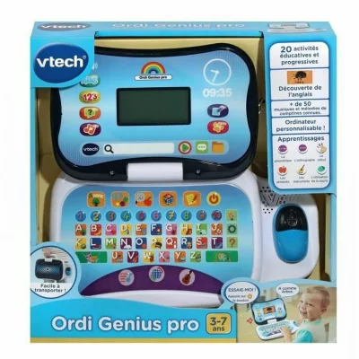 VTECH Ordinateur Genius Pro Noir  - Le Jouet