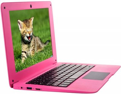 GENERIQUE Ordinateur portable de 10,1 pouces windows 10 usb 3.0 wifi hdmi rose