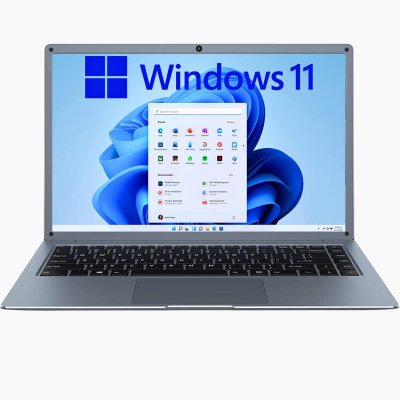 YONIS Ordinateur Portable Windows 11 PC Full HD 14,1'' RAM 12GB Intel 2.8 Ghz SSD RAM 12 Go ROM 128 Go