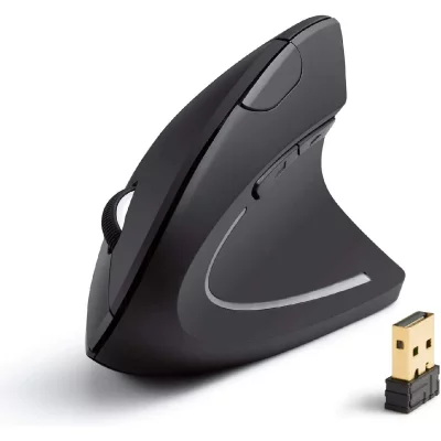 ORDISSIMO  - Souris verticale - ergonomique - pour droitiers - sans fil 