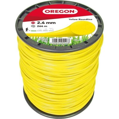 OREGON  - Fil d&eacute;broussailleuse Rond Nylon Jaune &oslash;2.4mm/264m 69-365-Y