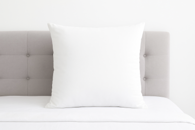 SELENIA Oreiller Coton Percale - 65 x 65 - 650grs FERME - MORTREUX