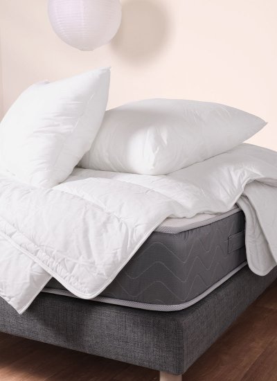 A DEMAIN Oreiller En Coton Biologique, Doux - 50 X 70 Cm - Blanc