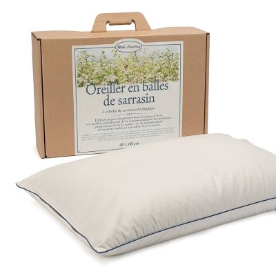 MILLE OREILLERS Oreiller ferme en sarrasin biologique 4 jours