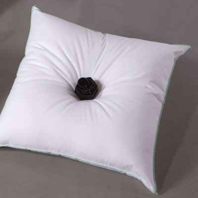 BECQUET Oreiller m&eacute;dium 50x70 blanc en coton