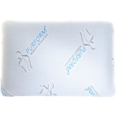 LES TENDANCES Oreiller m&eacute;moire de forme 60 x 40 cm anti acariens PURFORM - SIRONA