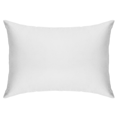CAMIF Oreiller moelleux en duvet et percale bio Carla -50 x 70 cm-