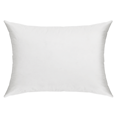 CAMIF Oreiller moelleux en duvet et percale bio Cl&eacute;o -50 x 70 cm-