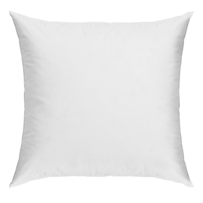 CAMIF Oreiller moelleux en duvet et percale bio Cl&eacute;o -60 x 60 cm-