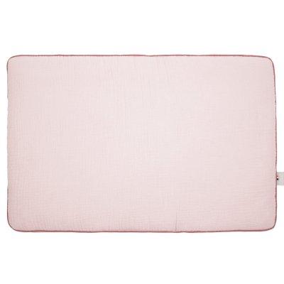SEVIRA KIDS Oreiller plat en gaze de coton 60 x 40cm
