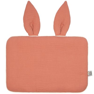 SEVIRA KIDS Oreiller plat lapin - Jeanne lapin- terra