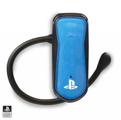 WORLD TRADE TECHNOLOGIES Oreillette bluetooth bleue pour PS3