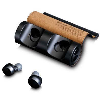 LENCO Oreillettes Bluetooth&reg; TWS &eacute;tanches  EPB-450BK Noir-Argent