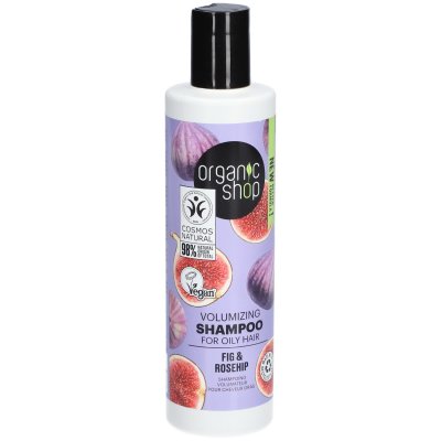 ORGANIC SHOP  Shampooing Volumateur Hygro & Rose Musqu&eacute;e 280 ml