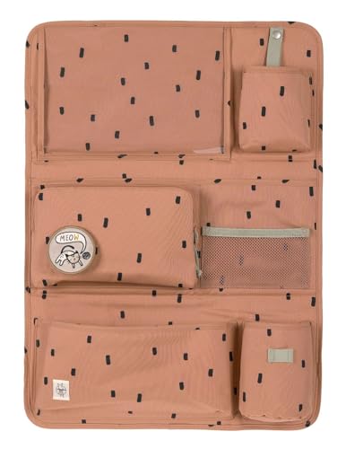 LASSIG Organiseur de voiture Happy Prints caramel