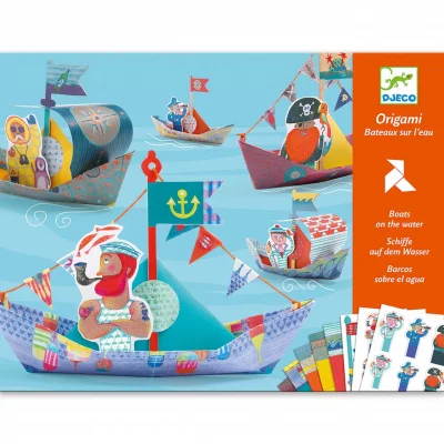 DJECO Origami 6-11y bateaux sur l'eau 