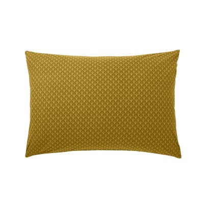 ORIGIN  Taie d'oreiller en Bambou - 50 x 70 cm - Jaune Curry