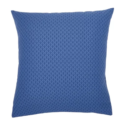ORIGIN  Taie d'oreiller en Bambou - 63 x 63 cm - Bleu marine
