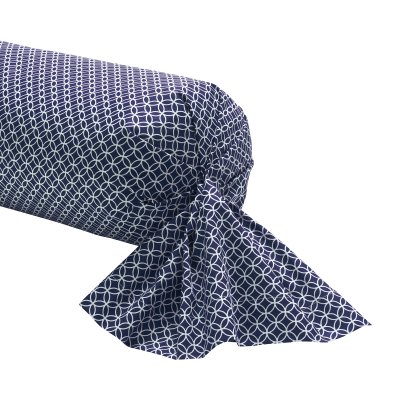 ORIGIN  Taie de traversin en Bambou - 85 x 185 cm - Bleu