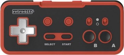RETRO BIT Origin8 2.4G Manette sans fil Nintendo Switch & NES Red & Black Edition