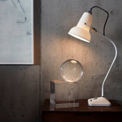 ANGLEPOISE Original 1227 Mini Ceramic Lampe de Table Pure White - 