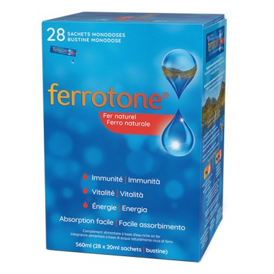 FERROTONE Original 28 Sachets Monodoses D&egrave;s 3 Ans 
