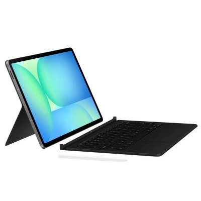 SAMSUNG Original Coque Book Clavier  Galaxy Tab S10 FE Plus - Noir