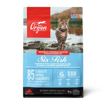 ORIJEN  Aliment Go&ucirc;t&nbsp;: Six Poissons - pour Chat et Chaton 1,8 Kg