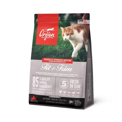 ORIJEN  Fit & Trim Nourriture pour Chat, 1,8kg