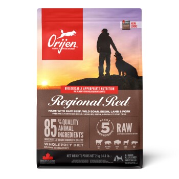 ORIJEN  Regional Red Adult Beef Lamb Pork 2kg Dog Food Dor&eacute; 2kg