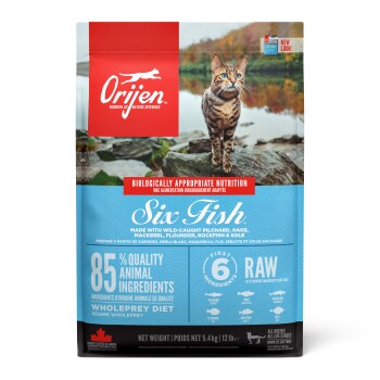 ORIJEN  Six Fish Croquette pour Chat 5,4 kg Adulte Poisson