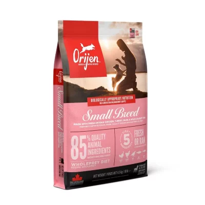 ORIJEN  Whole Prey Adult Small Breed pour chien 2 x 4,5 kg