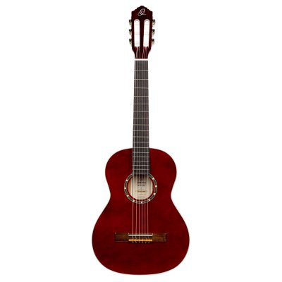 ORTEGA  R121-3/4 - Guitare Classique 3/4 - Bordeaux Brillant (+Housse)
