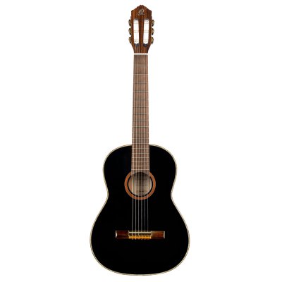 ORTEGA  R221 - Guitare Classique 4/4 - Noir Brillant (+Housse)