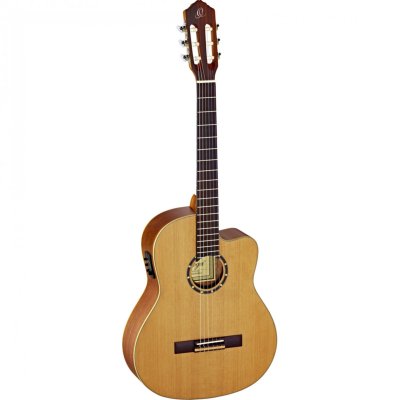 ORTEGA  Rce131sn - Guitare &Eacute;lectro-Classique - Naturel Satin&eacute; (+Housse)