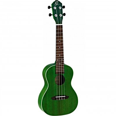 ORTEGA  Ruforest - Ukulele Concert Okoume Vert Satin&eacute;