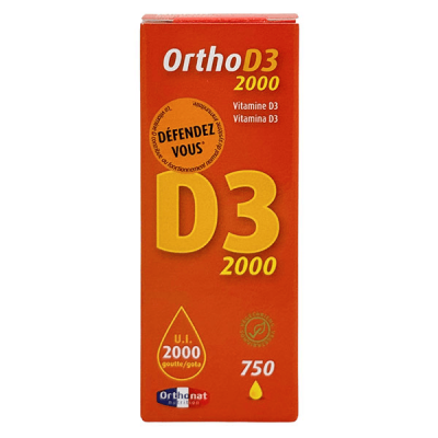ORTHONAT Ortho D3 2000 UI 750  Nutrition