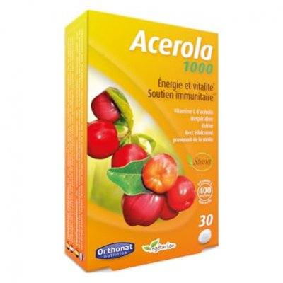 ORTHONAT  Ac&eacute;rola 1000mg 30 Comprim&eacute;s