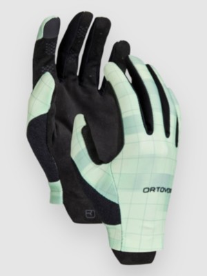 ORTOVOX  - MTB Light Glove - Gants VTT femme Green Acid Motion AOP - S