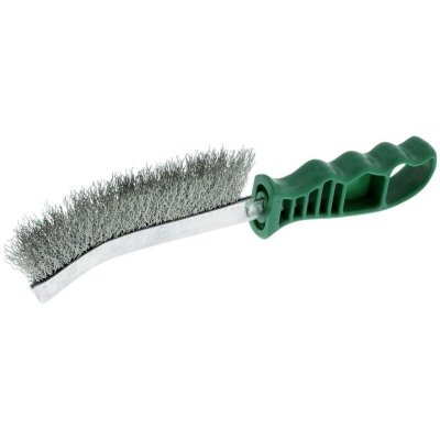 OSBORN  - Brosse &agrave; main, fil acier inox ondul&eacute; - 462 391-0008