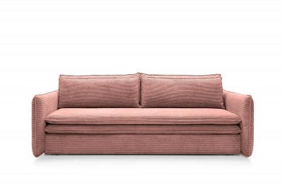 CASANOVA PARIS Oscar - Canap&eacute; Droit Convertible 3 Places 3 Places Rose