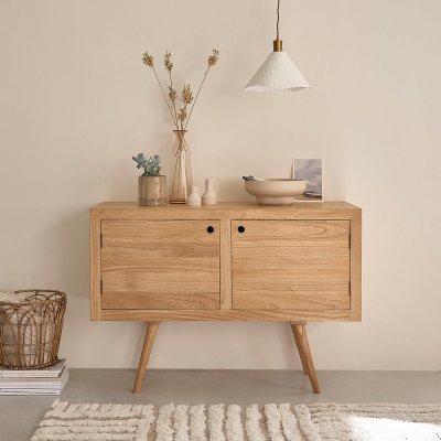 OSLO Commode en mindi massif 120 cm