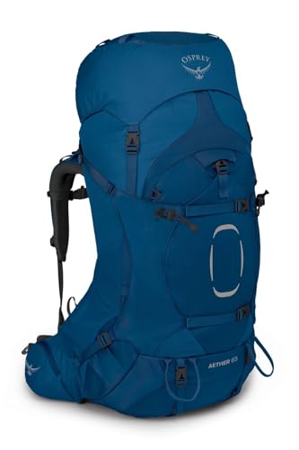 OSPREY  - Aether 65 - Sac &agrave; dos de trekking taille 65 l - S/M, bleu
