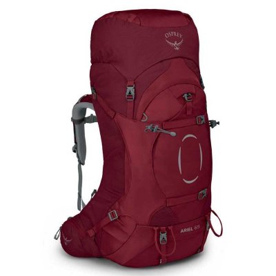 OSPREY  Ariel 65 Sac de Grande Randonn&eacute;e Femme Claret Red - XS/S