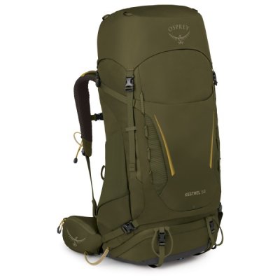 OSPREY  - Kestrel 58 - Sac &agrave; dos de trekking taille L/XL, vert olive