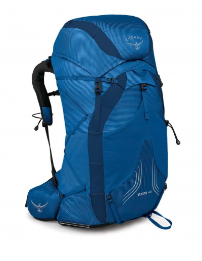 OSPREY  Sac &agrave; dos randonn&eacute;e Exos 48 Blue Ribbon Homme Bleu taille L/XL