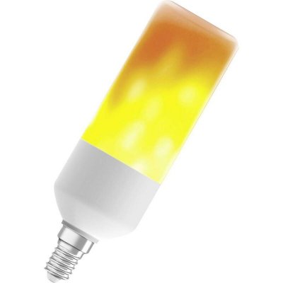 LEDVANCE OSRAM Ampoule LED Culot E14 Effet flamme 1500 K 0,50 W LED STAR STICK